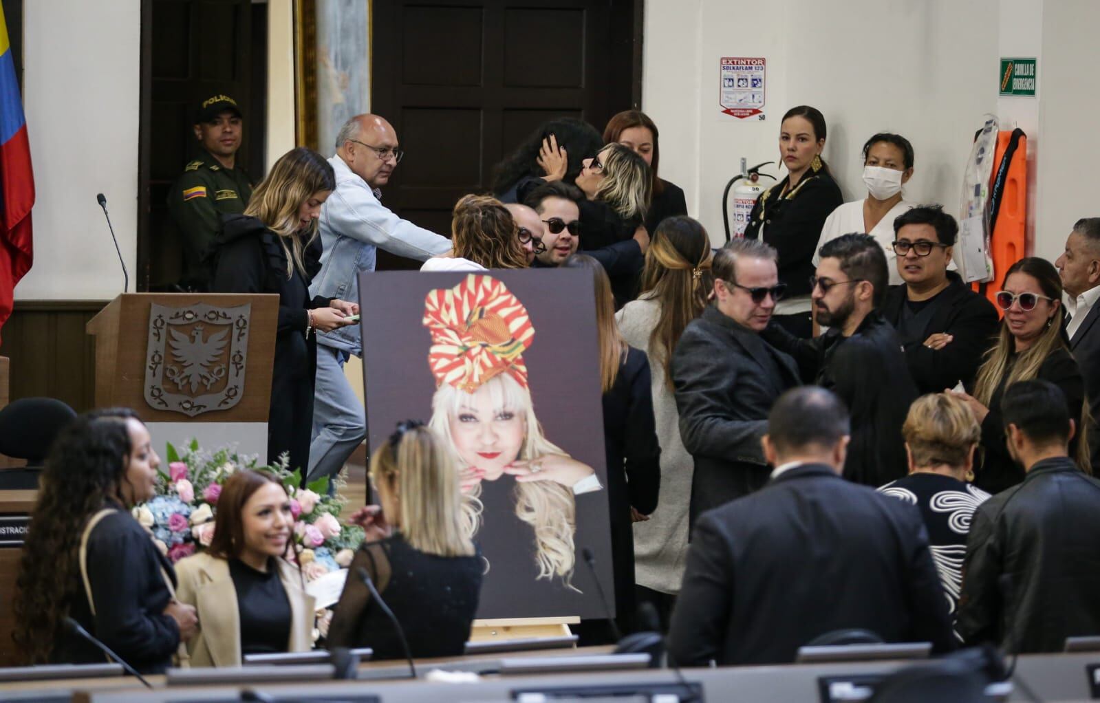 En Bogotá se le está dando el último adiós a Fabiola Posada