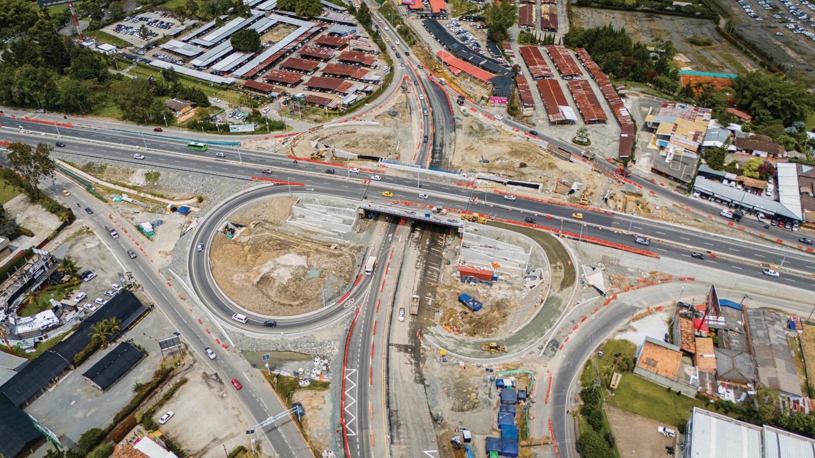 Intercambiador vial Aeropuerto José María Córdova.