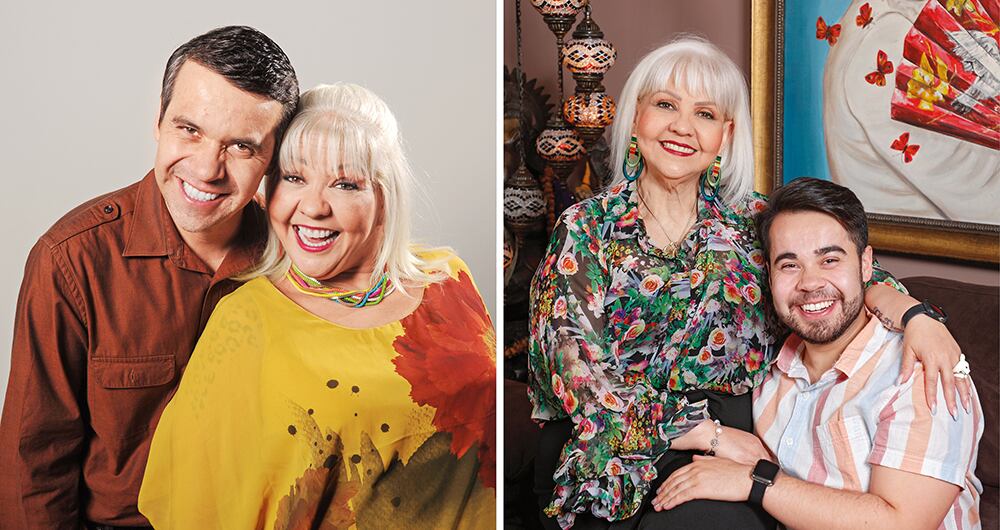     La diferencia de edad, 8 años, no fue impedimento para que Nelson Polanía y Fabiola Posada se casaran hace más de 20 años. De esa relación nació Nelson David.