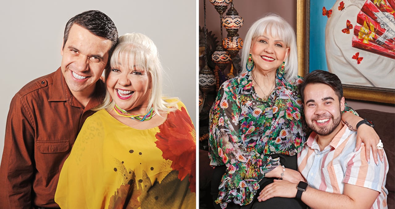 La diferencia de edad, 8 años, no fue impedimento para que Nelson Polanía y Fabiola Posada se casaran hace más de 20 años. De esa relación nació Nelson David.