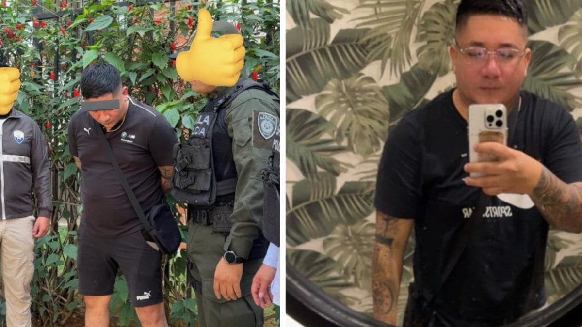 Alias Gato Celi, capturado en Cali.