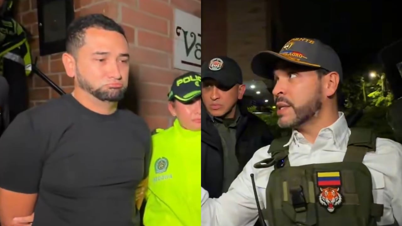 Imágenes del momento en el que el mandatario encaró al señalado delincuente.