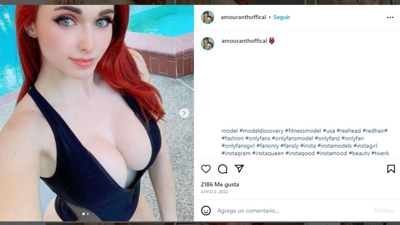 Amouranth genera miles de dólares mientras duerme.