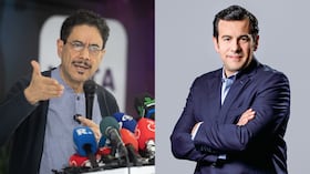 Iván Cepeda y Rodrigo Lara.