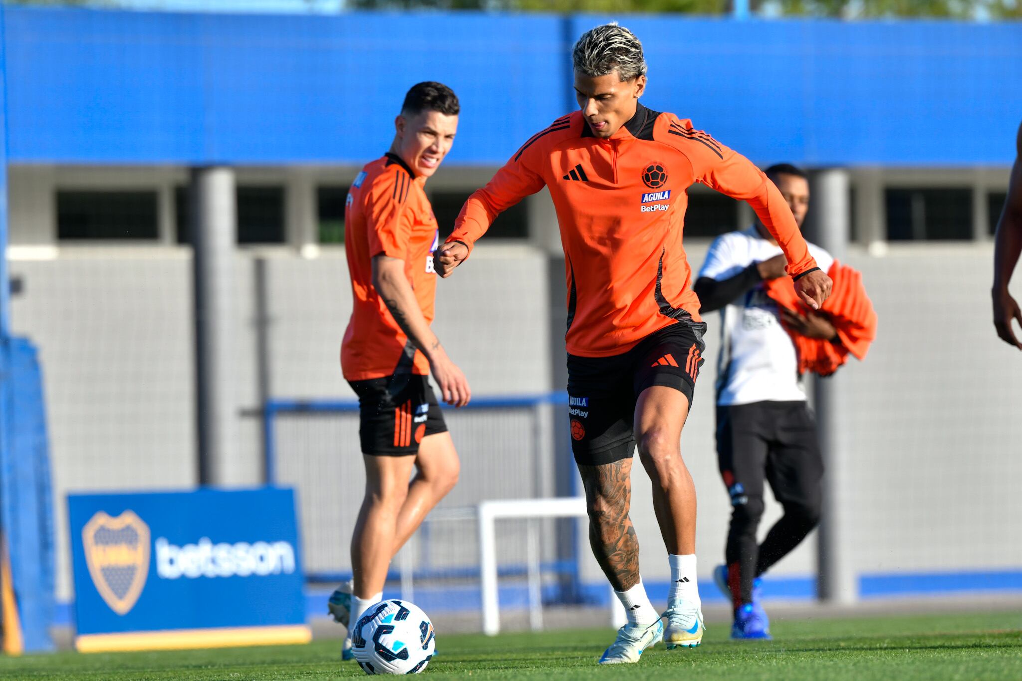 Entrenamiento de la Selección Colombia en la preparación de la fecha 11 de las Eliminatorias al Mundial del 2026.