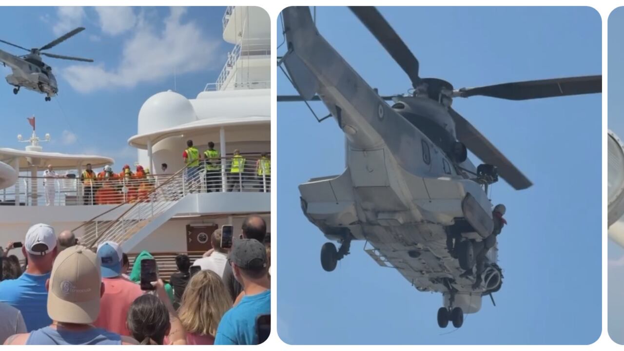 El equipo de emergencia logró trasladar al paciente.