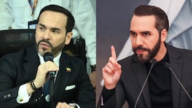 Abelardo De La Espriella y Nayib Bukele.