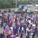Por manifestaciones en Bogotá, suspenden operación en tres estaciones de TransMilenio.