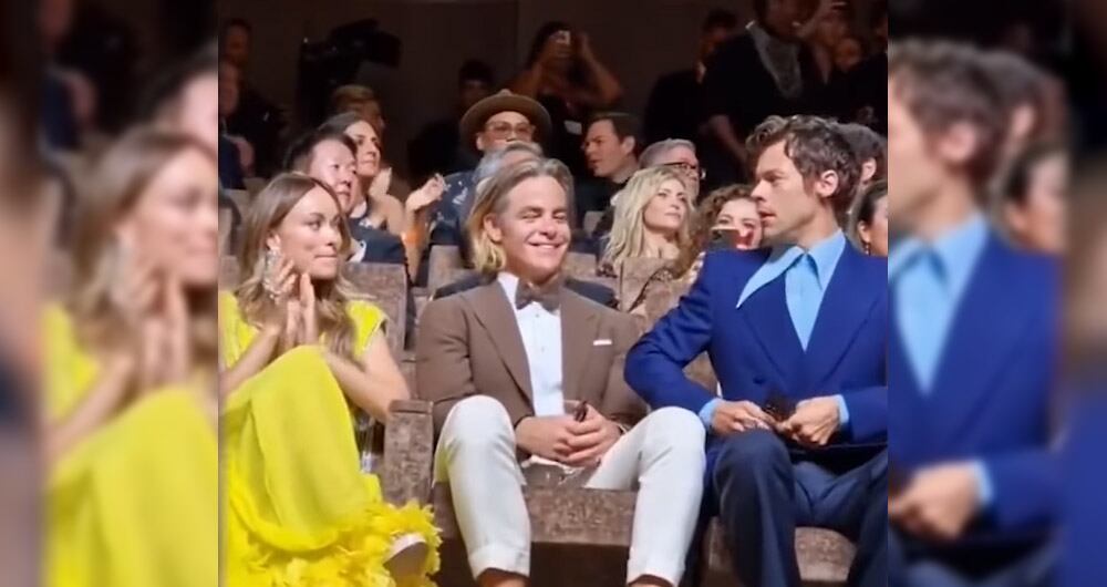 Chris Pine y Harry Styles - Captura de pantalla video