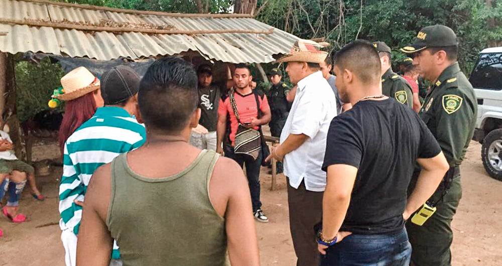 Militares venezolanos entraron en al Paraguachón, ubicado en La Guajira. 