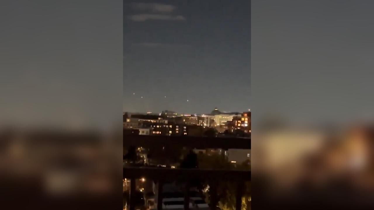 Objetos que volaron sobre el Capitolio
