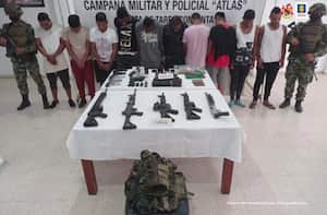 Envían a la cárcel a nueve integrantes de disidencias de Farc en Nariño