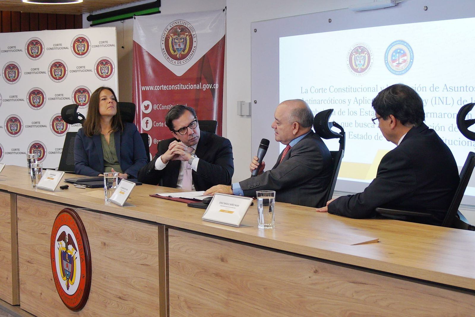 El presidente de la Corte Constitucional, José Fernando Reyes.