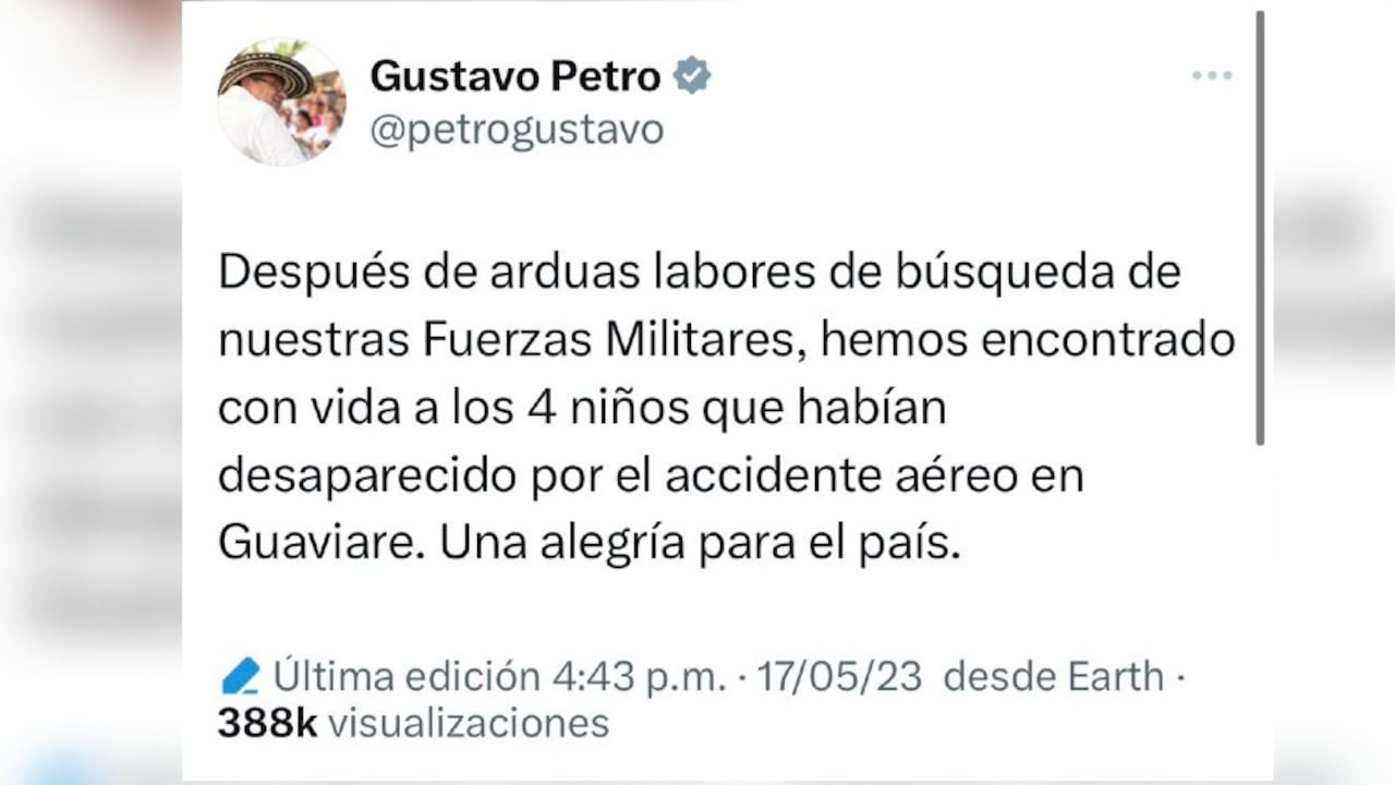 Trino del presidente Gustavo Petro