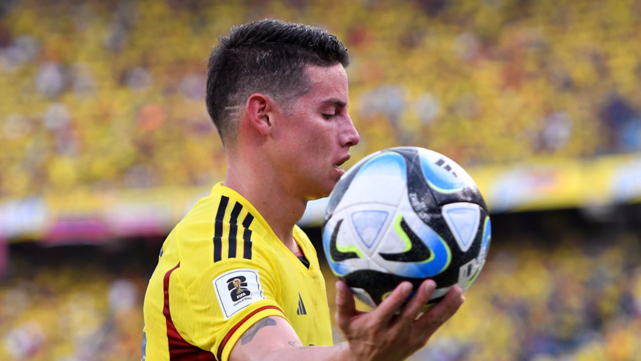 James Rodríguez es duda para el juego ante Ecuador