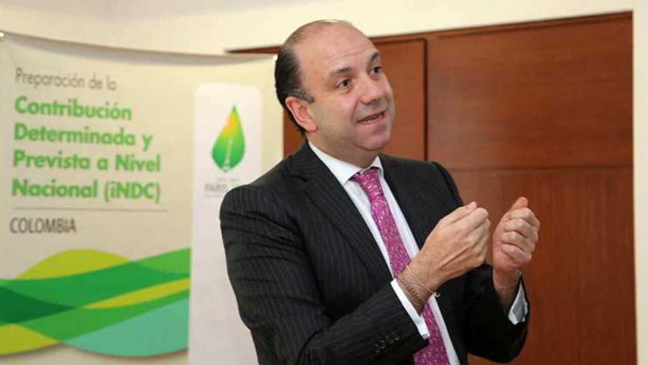 Gabriel Vallejo, Ministro de Ambiente y Desarrollo Sostenible