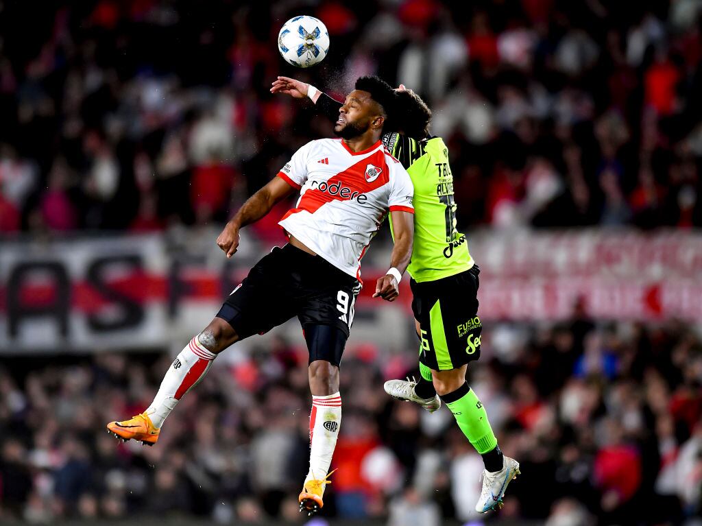 Miguel Borja fue inicialista en victoria de River Plate