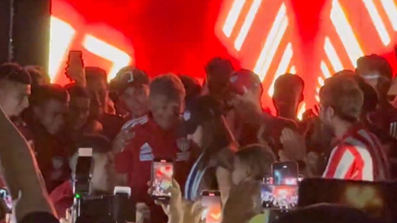 Santiago Mele le propuso matrimonio a su pareja.