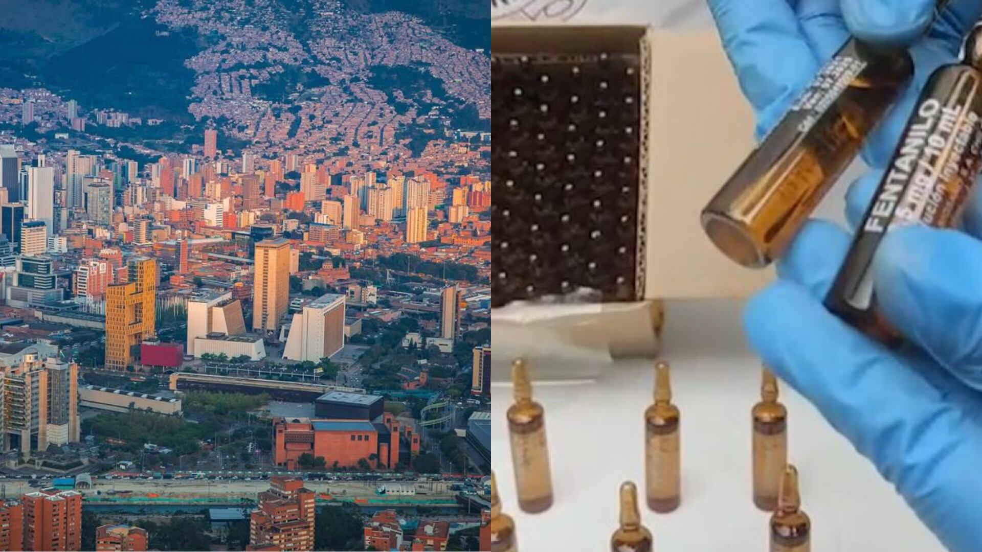 Fentanilo en Medellín.