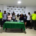 Capturados en medio de la operación de la Policía del Atlántico en Baranoa.