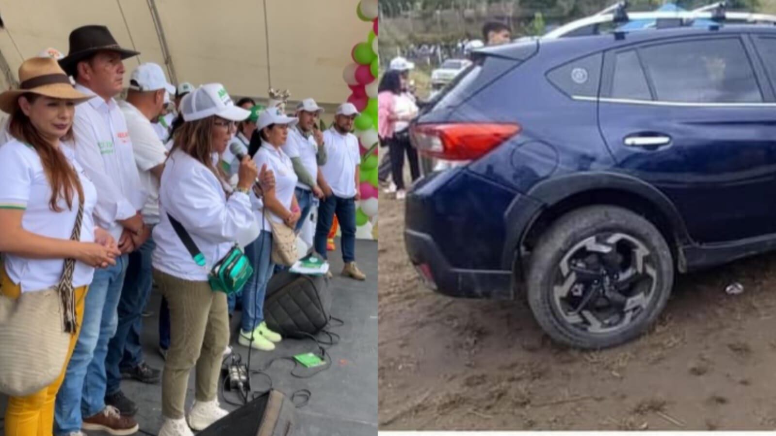 Tragedia en Boyacá: durante cierre de campaña, una camioneta atropelló a varias personas; adulta mayor murió.