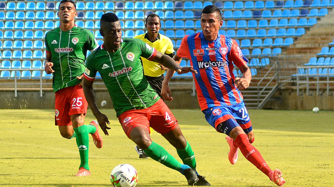 Unión Magdalena vs. Cortuluá - Torneo BetPlay. Foto: Dimayor