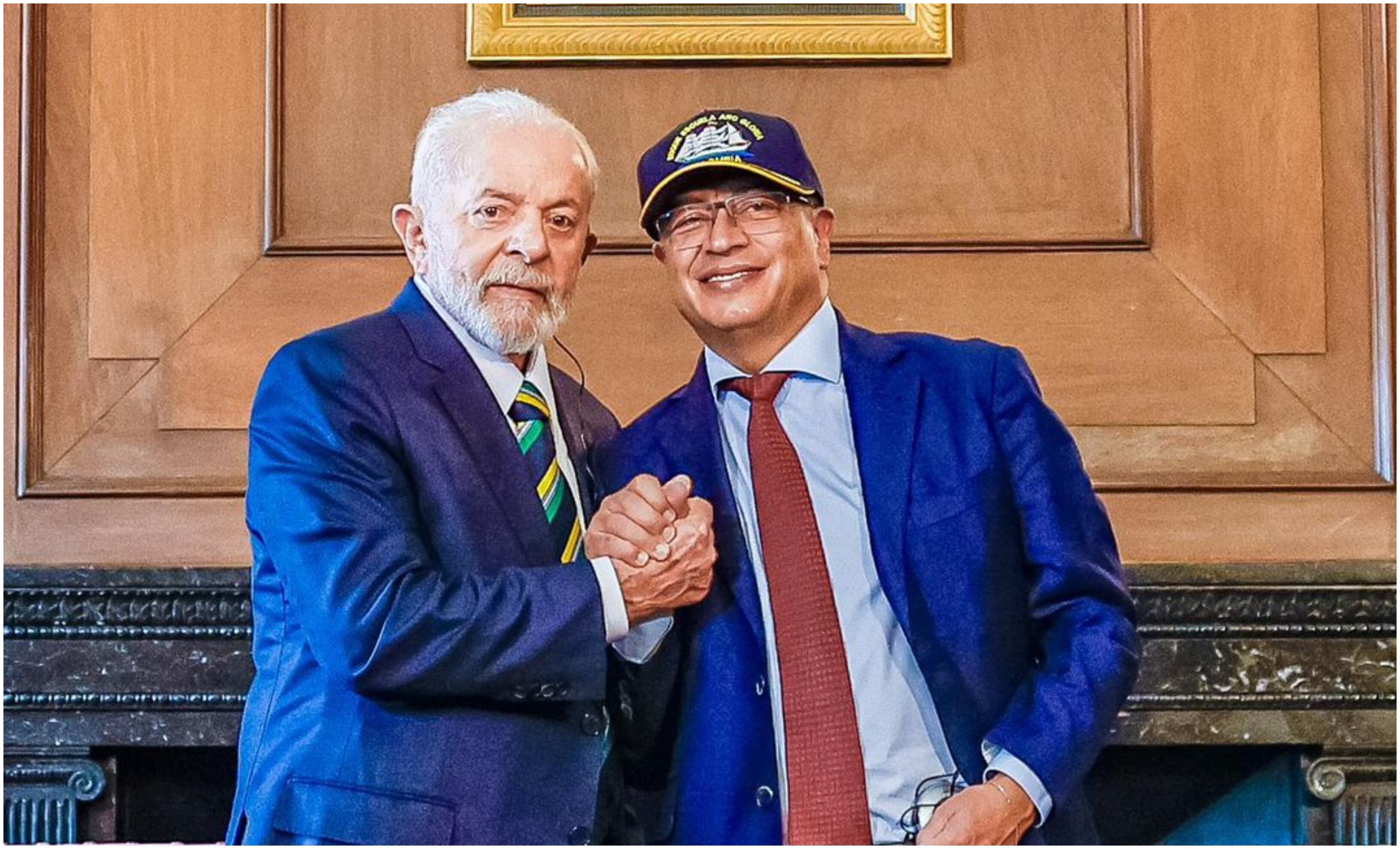 Presidente Gustavo Petro y Luiz Inácio Lula da Silva