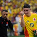 James Rodríguez, figura del partido Colombia vs. Argentina