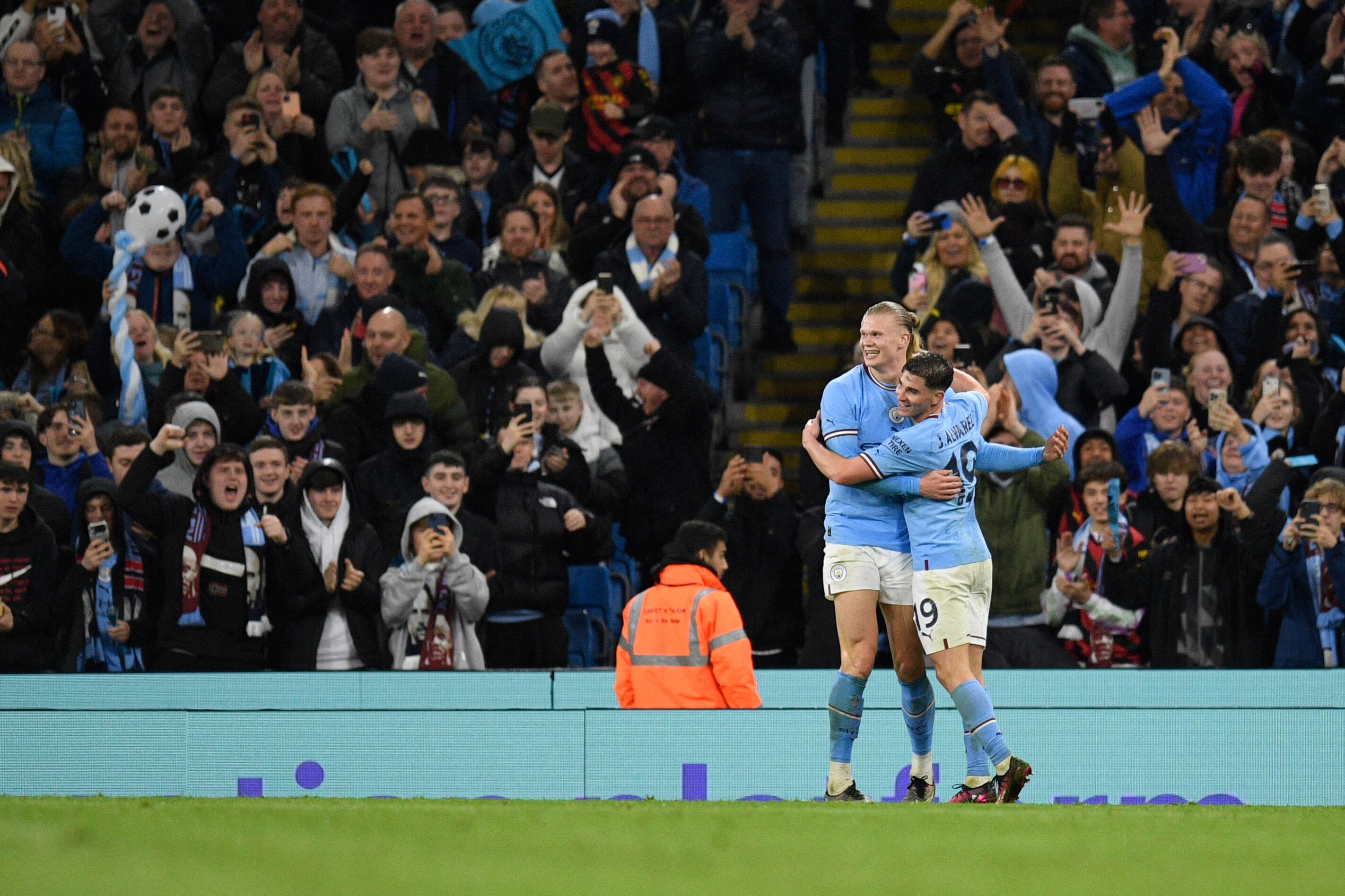 Manchester City tiene asegurados los goles con la pareja noruego-argentina.