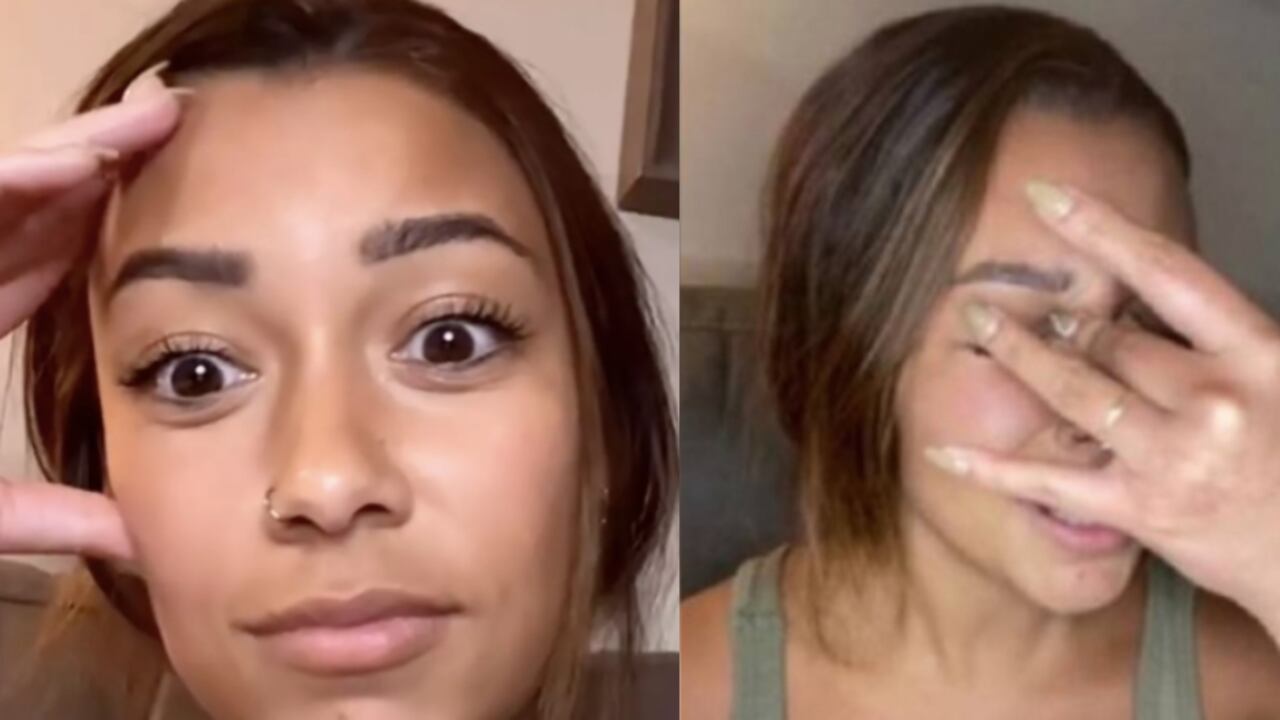 Shaina Kay Cardwell mientras narra lo que descubrió