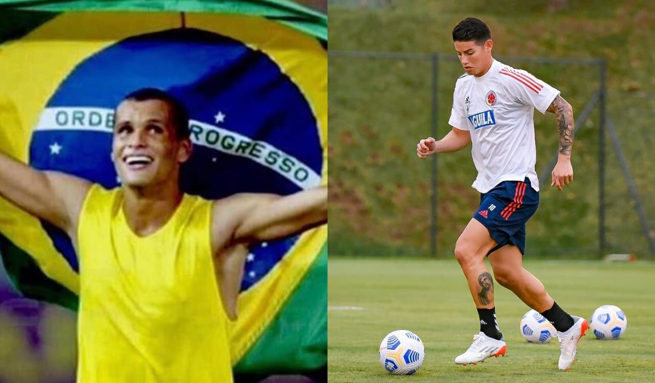 Rivaldo es fanático del fútbol del colombiano