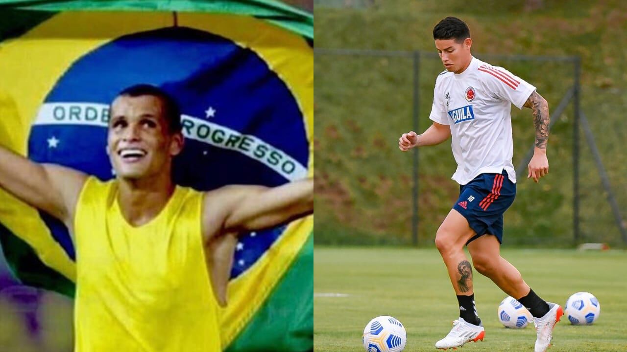 Rivaldo es fanático del fútbol del colombiano