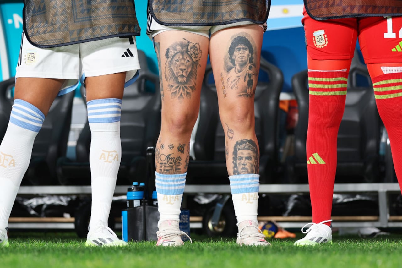Los tatuajes de Yamila Rodriguez.