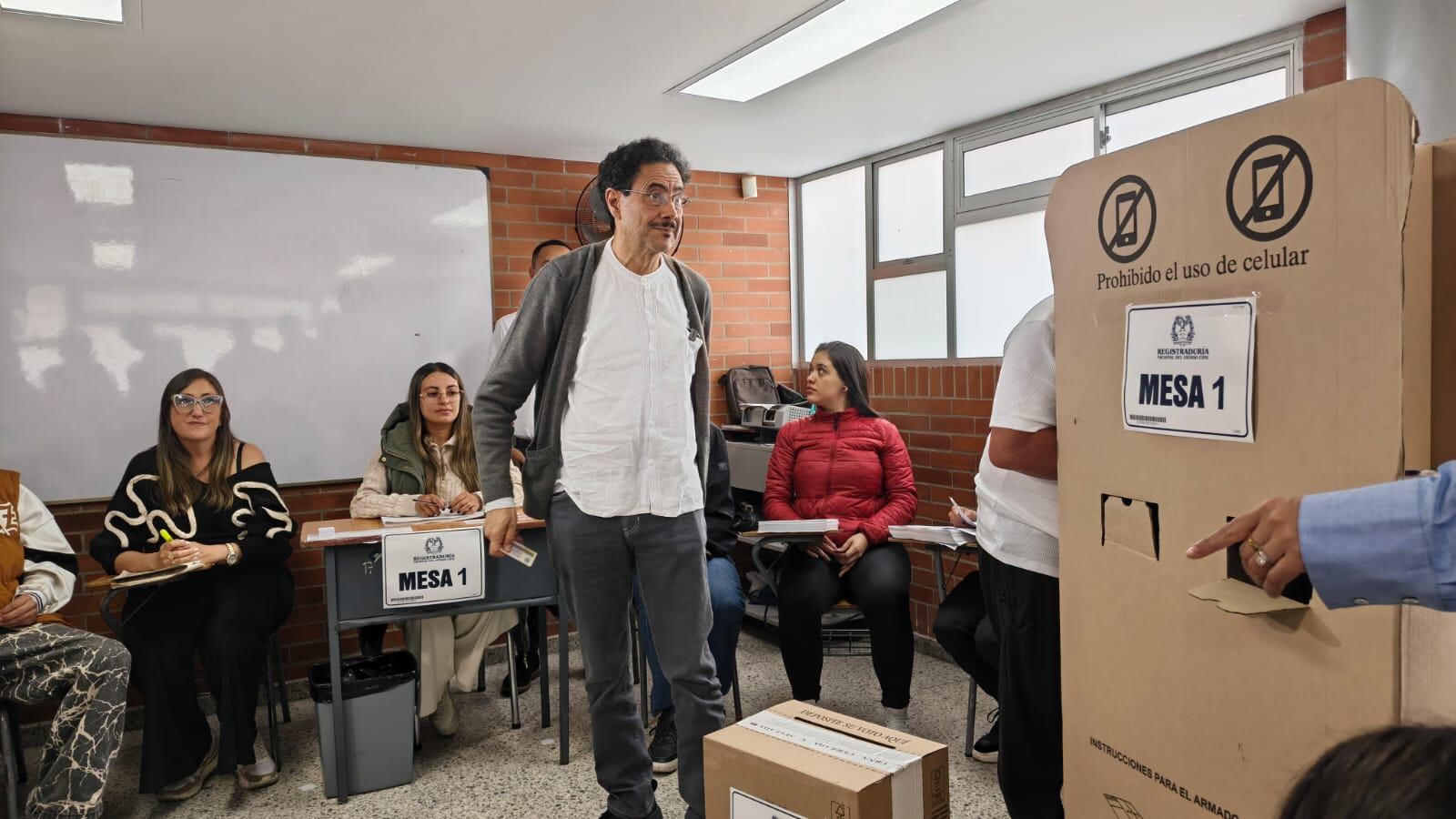 Iván Cépeda vitó en el sur de Bogotá