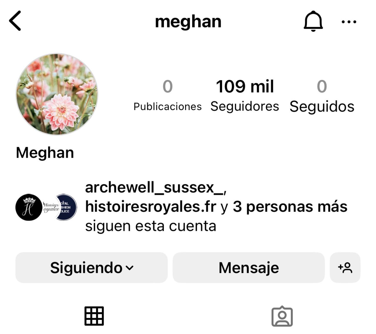 Meghan Markle. Foto: Instagram @Meghan