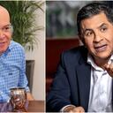 El concejal Fernando Tamayo y el alcalde Jorge Iván Ospina.