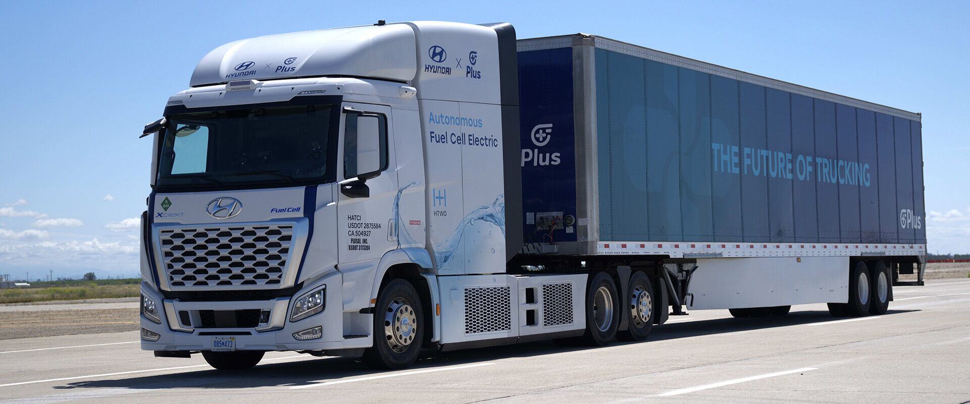 El camión XCIENT Fuel Cell de Hyundai Motor y Plus ya opera con una flota de 30 ejemplares en Estados Unidos.