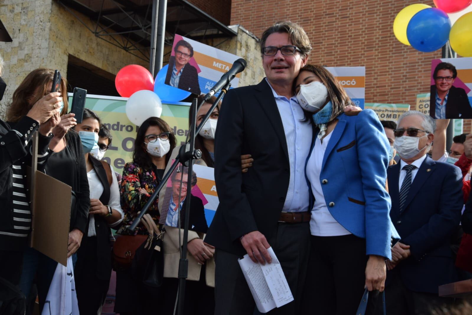 Inscripción para recolección de firmas campaña presidencial 2022 Alejandro Gaviria
Foto Alexandra Ruiz