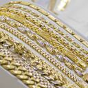 Joyas de oro laminado.