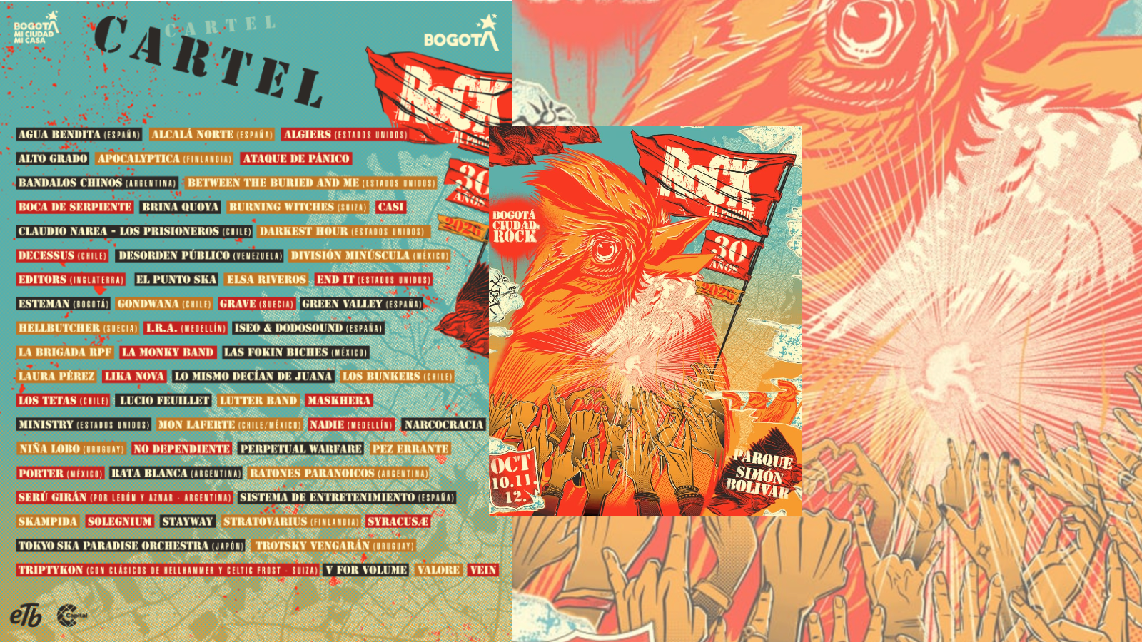 La edición número 30 reunirá más de 60 agrupaciones. Además, habrá un escenario de experiencias con bandas que han hecho parte de la historia del evento y con artistas invitados de otros festivales.