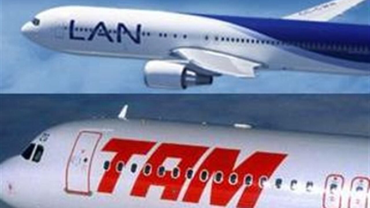 Las aerolíneas LAN y TAM decidieron extender el plazo para fusionarse