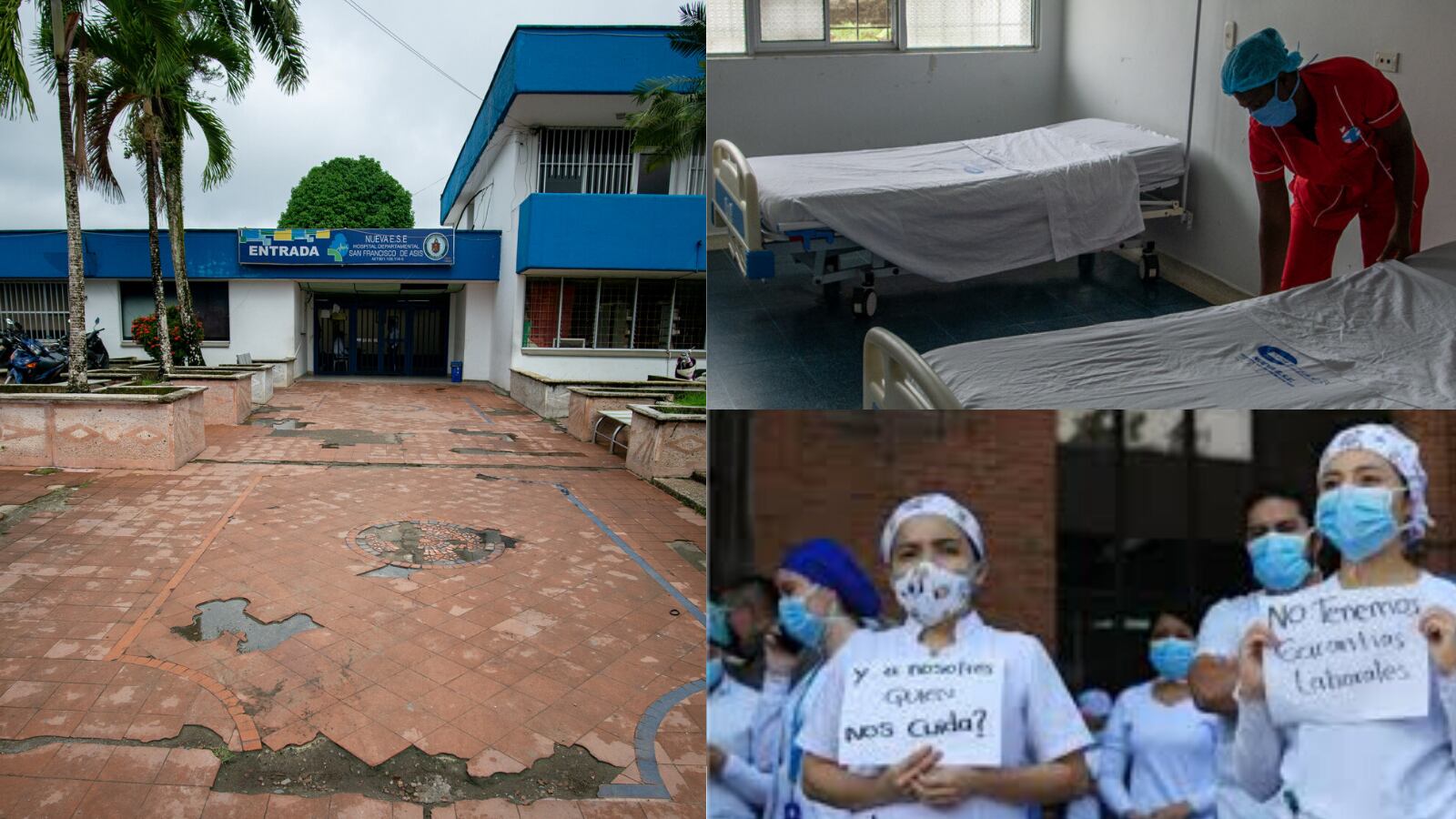 Las enfermeras, uno de los grupos en los que más se terceriza la contratación. 