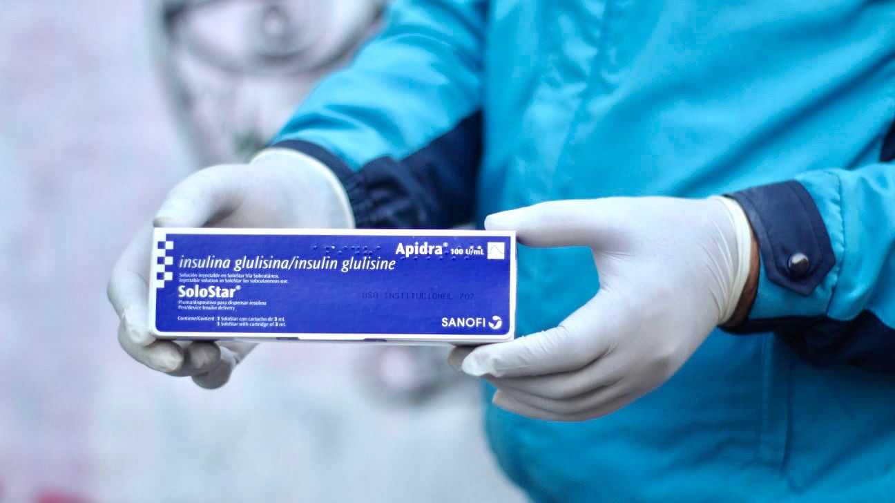 Insulina vencida hallada en el operativo