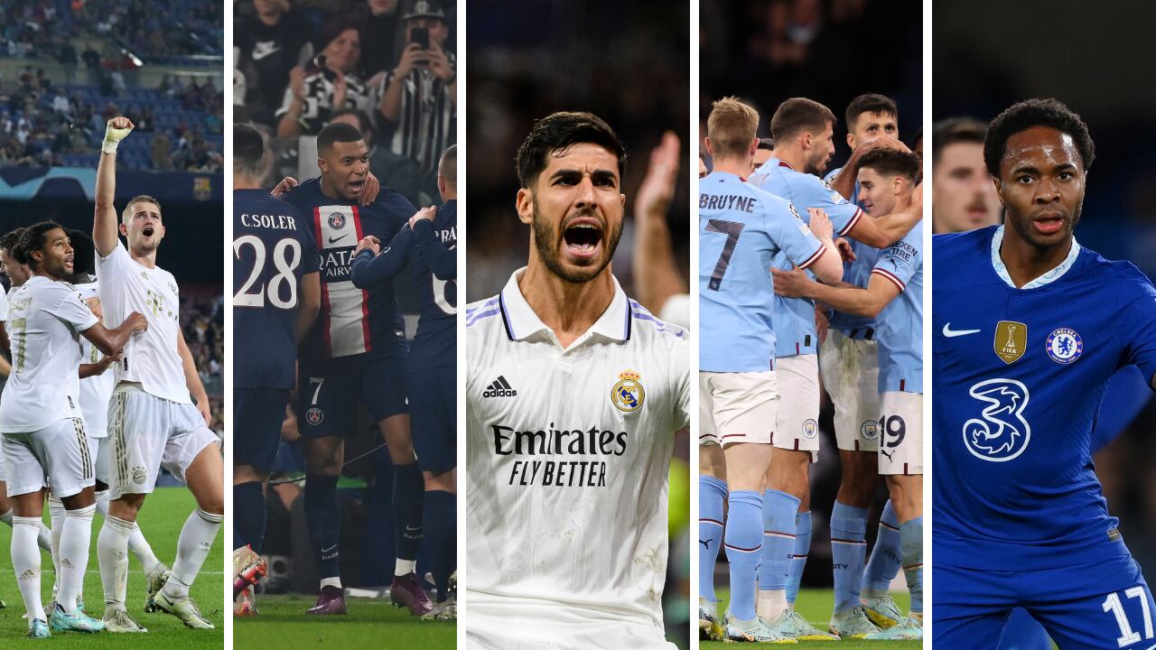 Barcelona, Juventus y Atlético de Madrid quedaron fuera de la competencia.