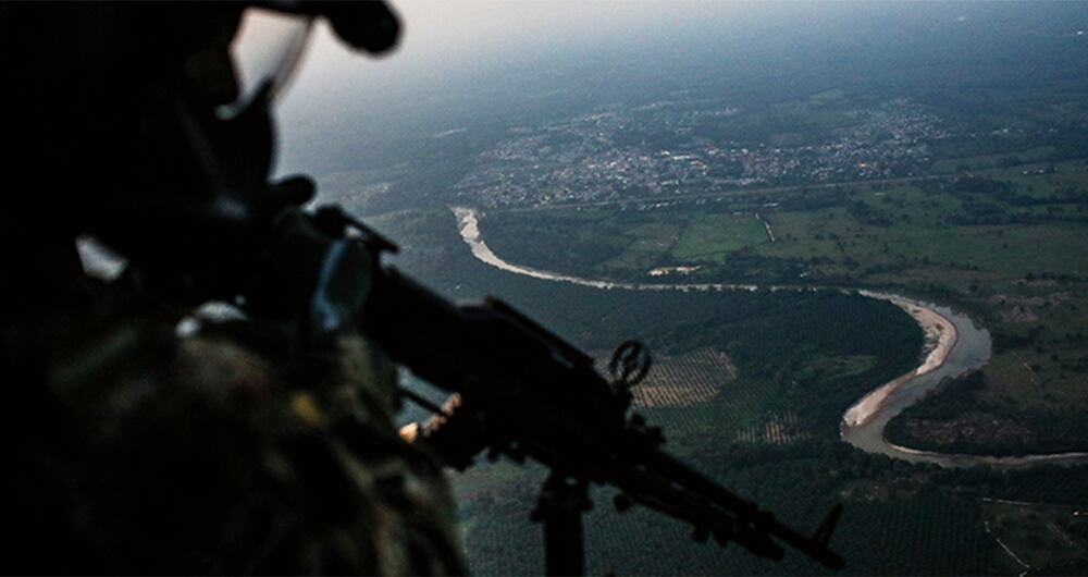 Operaciones militares no cesan en Tibú, Norte de Santander. 