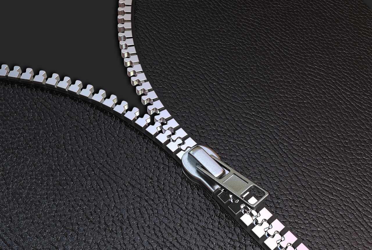 Las cremalleras son un elemento utilizado en la modistería.