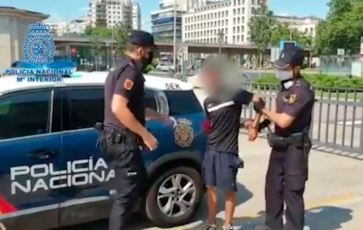 Colombiano capturado en España