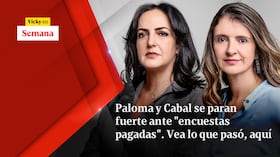 Paloma y Cabal se paran fuerte ante “encuestas pagadas”. Vea lo que pasó, aquí