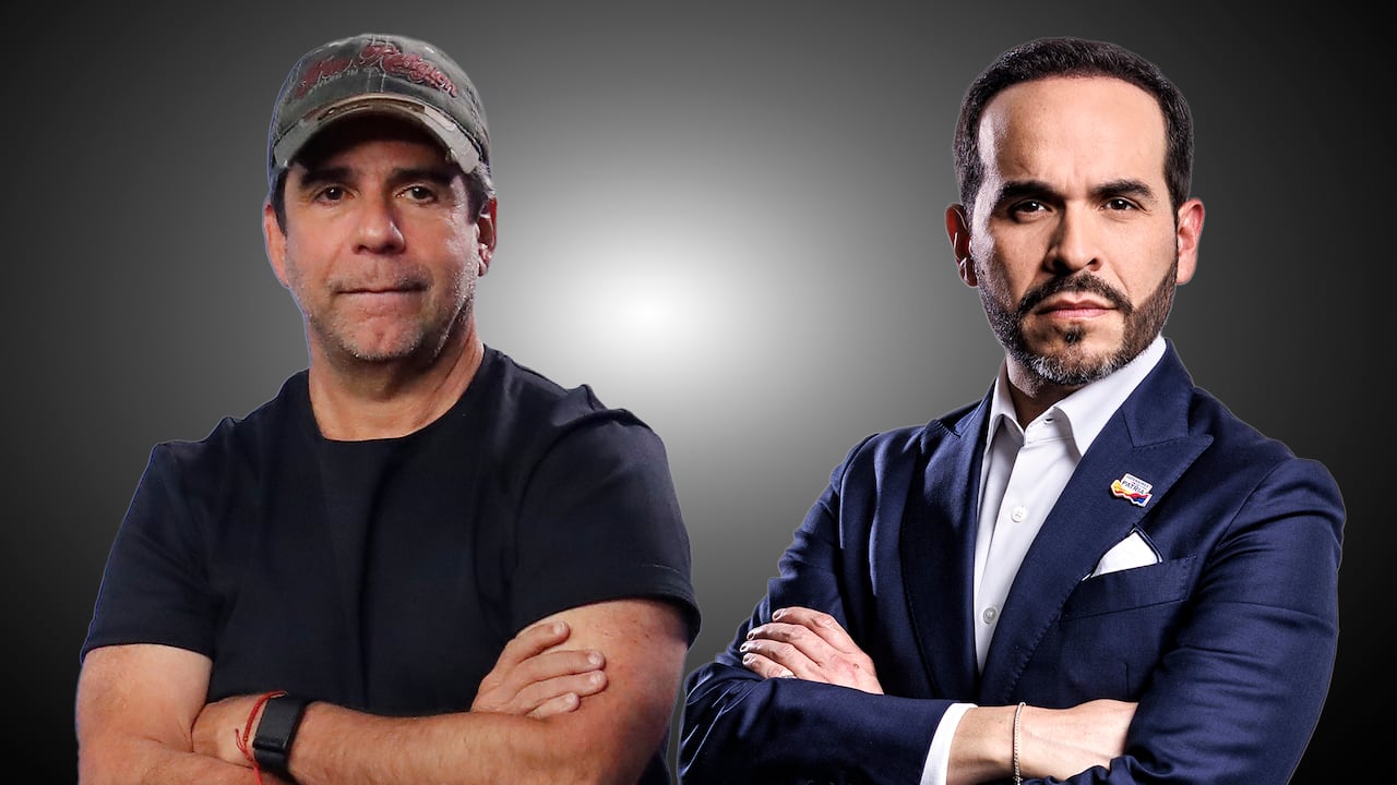 Alex Char, alcalde de Barranquilla, y Abelardo De la Espriella, candidato presidencial.