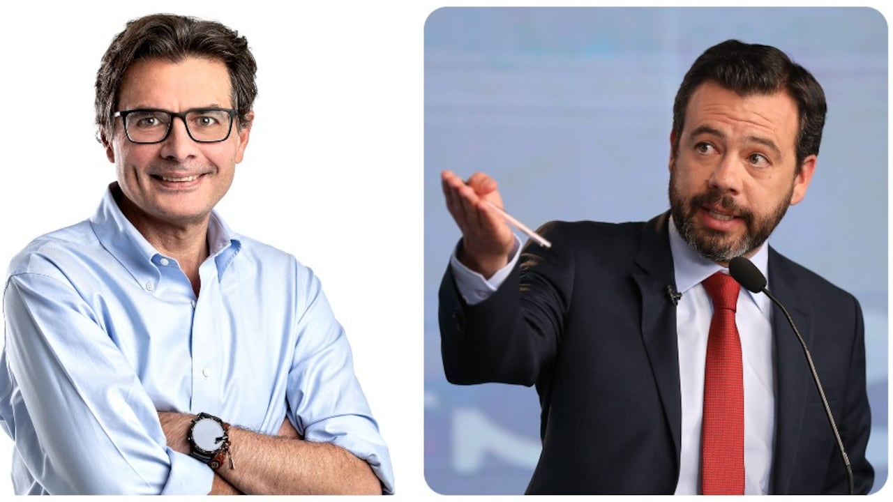 Alejandro Gaviria y Carlos Fernando Galán.